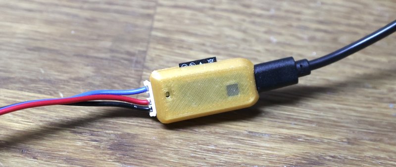 In-line usage example of LED controller board